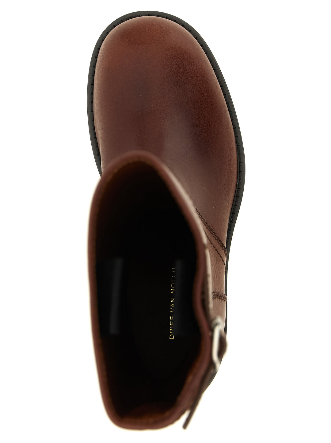 Dries Van Noten  Biker Stivali e Stivaletti - Marrone | eb35933de3ac0125933bd96b223a6b98c4805b90