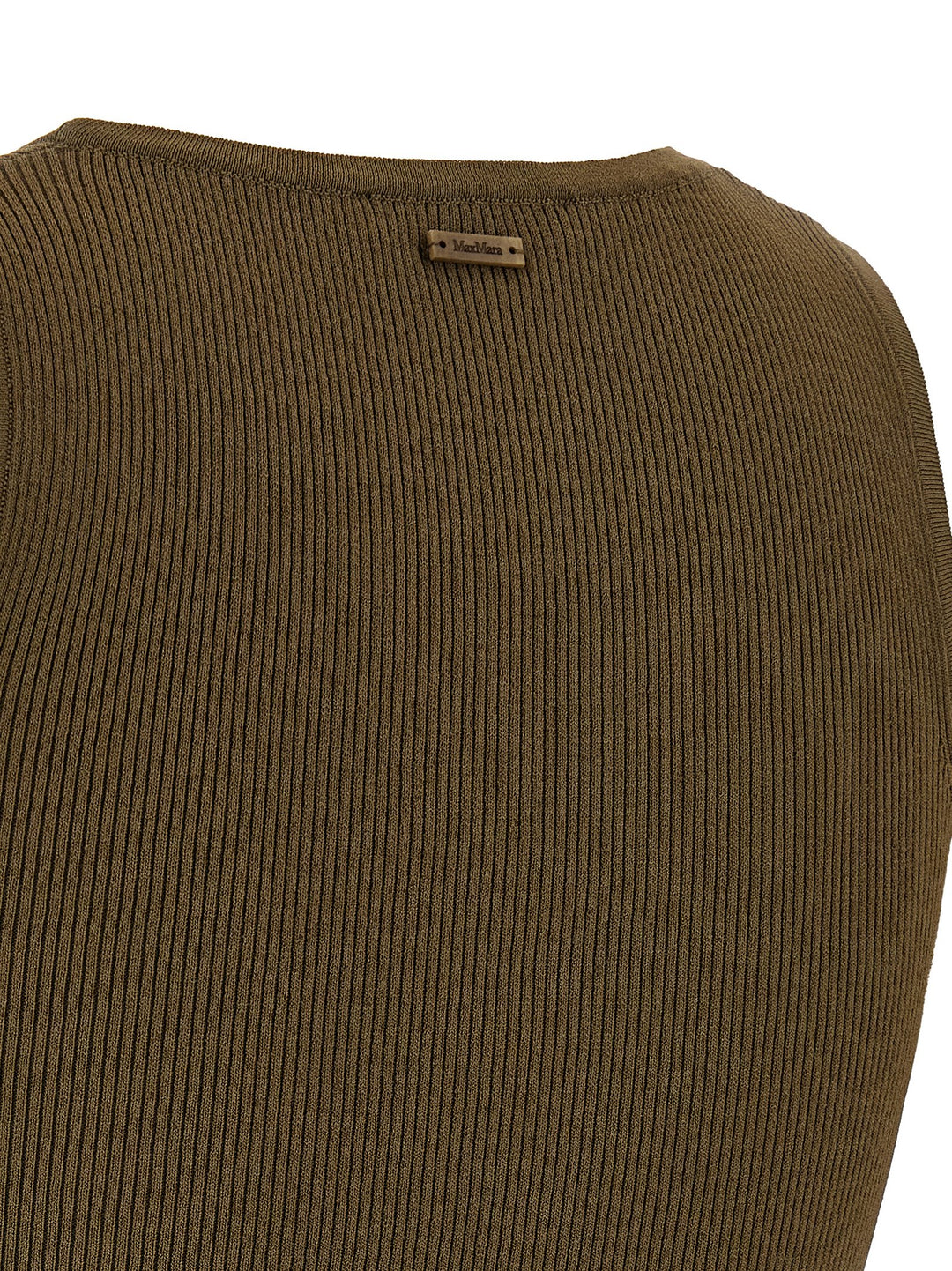 Max Mara Editta Top - Verde | bc89811069c3a10bfdf7a1197ee07cc66807bc4c