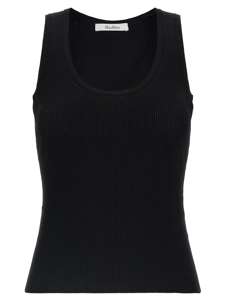 Max Mara Editta Top - Nero | 3cb630b11025cb5feab065787230cd802ae90302