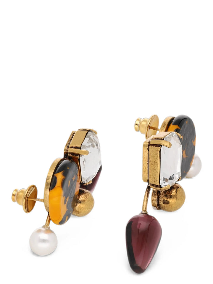 Dries Van Noten  Hand-Painted Earrings Gioielli - Multicolor | d08fc430acb62786168043e6d9226661cecee8ec