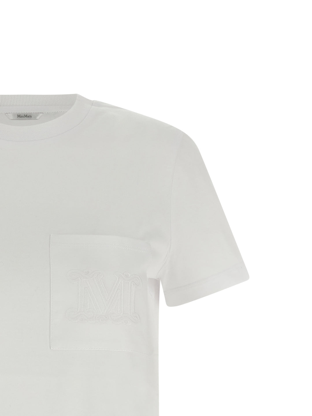 Max Mara Papaia T shirt - Bianco | 7209eb7dc507150ddddd99bf3d5b45604b9922d6