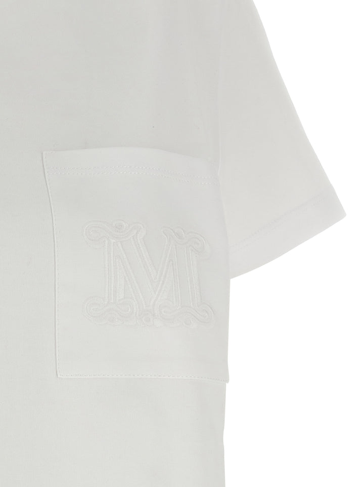 Max Mara Papaia T shirt - Bianco | d1e2dc47fe846f397698d02d914bf17a4e035390