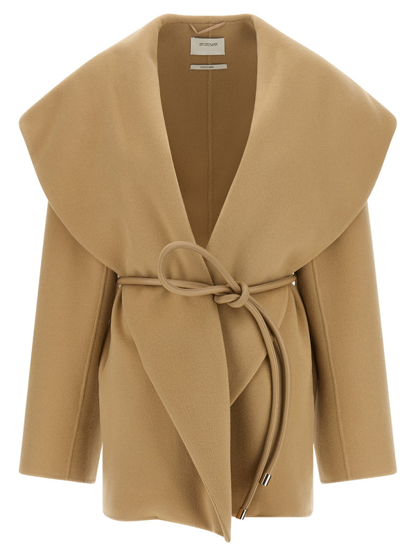 Spxuguale Coats And Trench Coats Beige