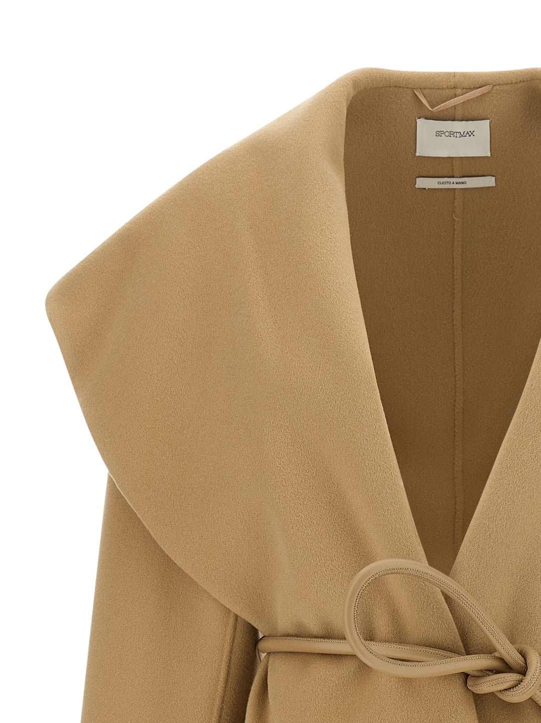 Sportmax Spxuguale Trench e Impermeabili - Beige | 6d43c2fc5b7e6363ca98287da9a43a29c84e1529
