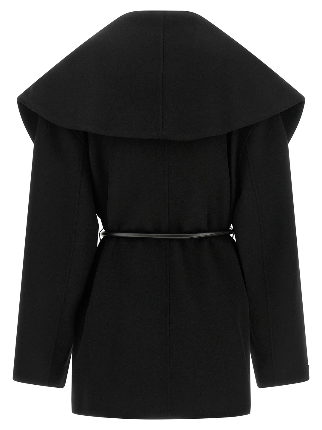 Sportmax Spxuguale Trench e Impermeabili - Nero | 3cd07e7424edad0e143ee6952157e1bd5e6e4f1e