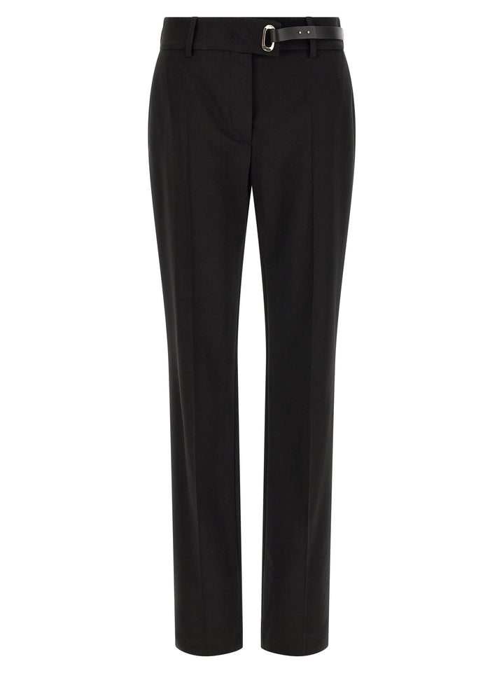 Sportmax Spxrum Pantaloni - Nero | 0a64ffe164805338d52a71eebb29d4d32841fa67