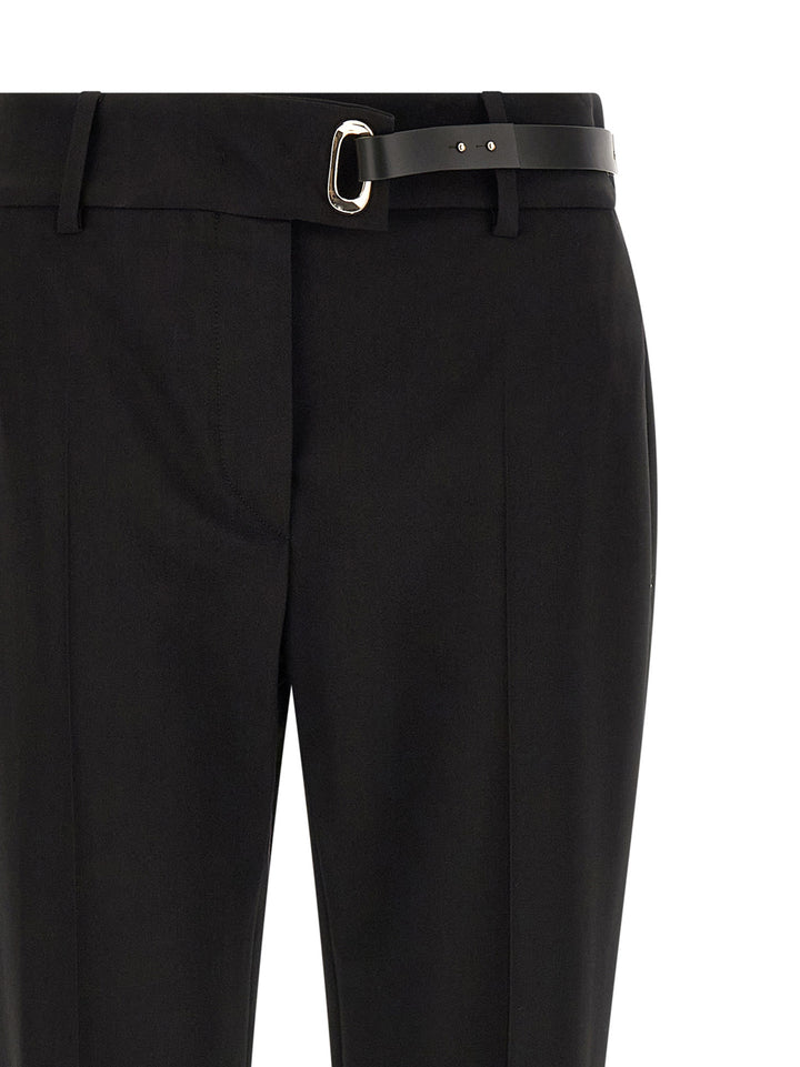 Sportmax Spxrum Pantaloni - Nero | 644df5f034555bba896cb091f35a21a88d1db78d