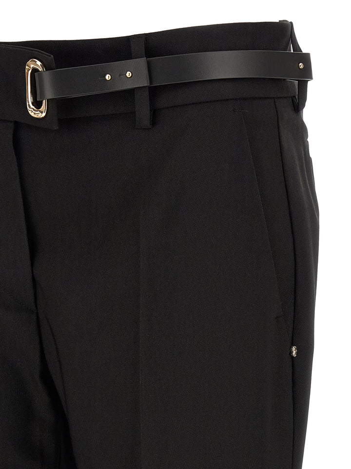 Sportmax Spxrum Pantaloni - Nero | 20c78d7ec9dbf9b64e626472a226c1d3fb4b6e49