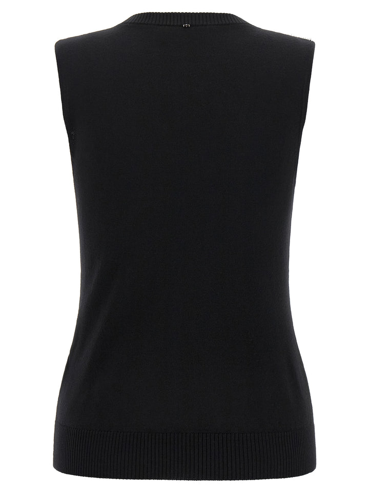 Sportmax Spxcrine Top - Nero | a687defbe34d7ee89e255859a84853548a9fe921