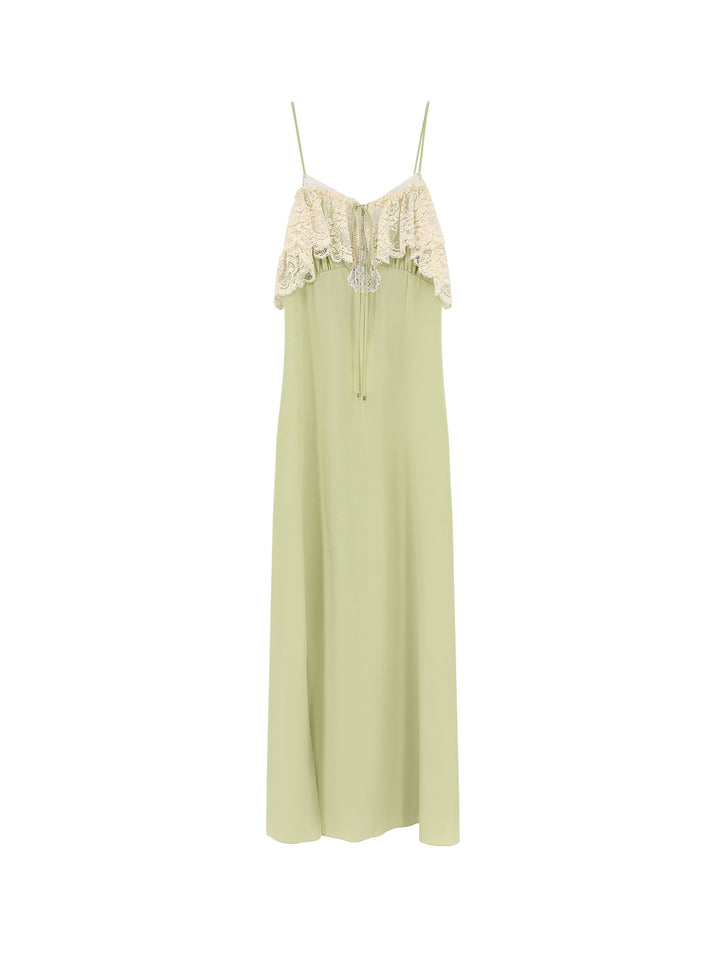 Chloè Dresses - Dusty Green | 290e906ae1c00f1ffd5d291293f109988ed1a9f9