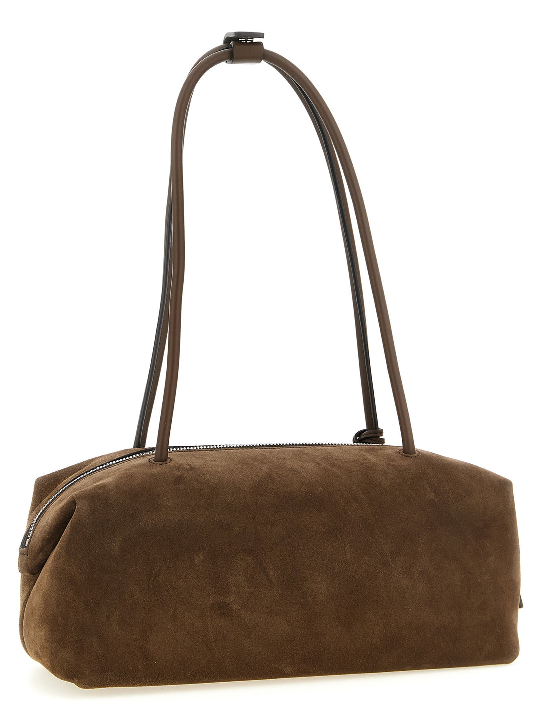 Max Mara Suede Top Case Borse a Spalla e Tracolla - Marrone | 6f34847be831344e8f5a0a88c222be4d69762450