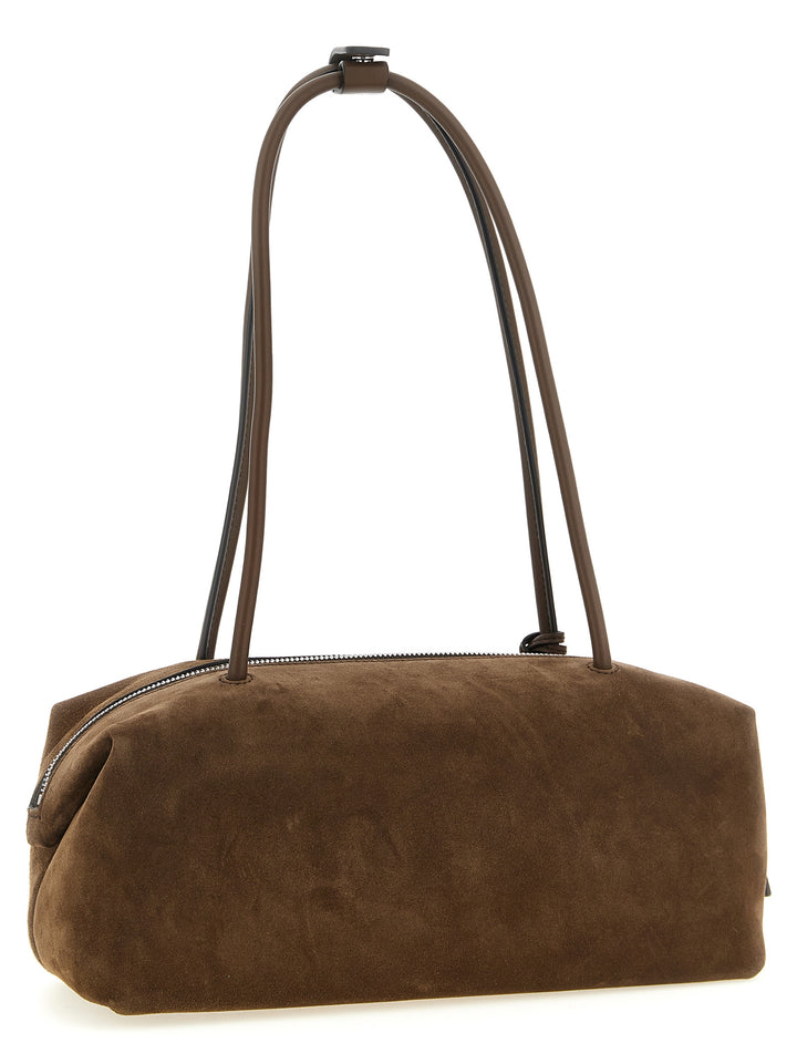 Max Mara Suede Top Case Borse a Spalla e Tracolla - Marrone | 6f34847be831344e8f5a0a88c222be4d69762450