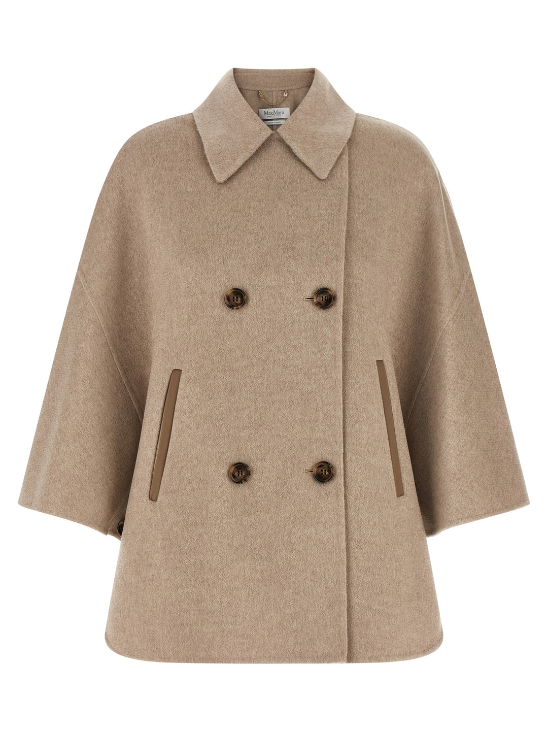 Max Mara Ospite Mantelle - Beige | bbc604c92c92278f307bfd4ed9b21894f07bd6b1