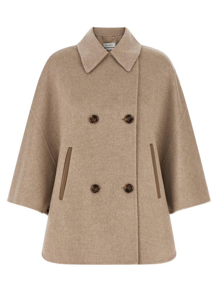 Max Mara Ospite Mantelle - Beige | bbc604c92c92278f307bfd4ed9b21894f07bd6b1