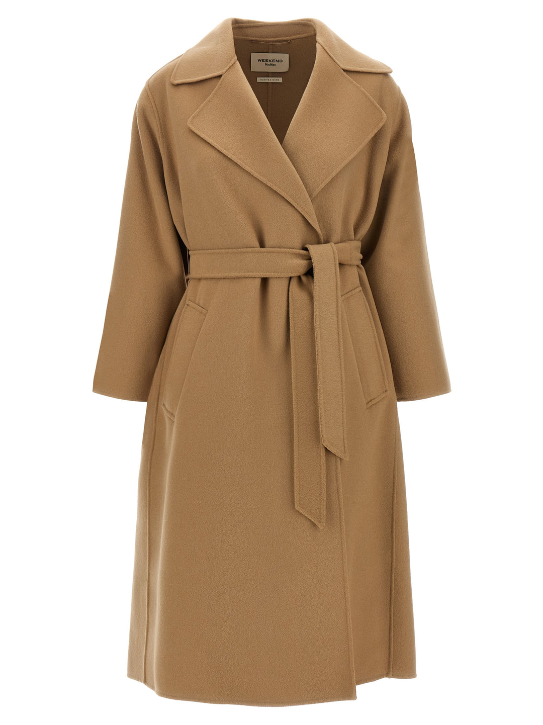 Weekend Max Mara Industrious Dressing Gown Coat Trench e Impermeabili - Beige | 38bf93c572a80ba4ec20b37185992601f050898c