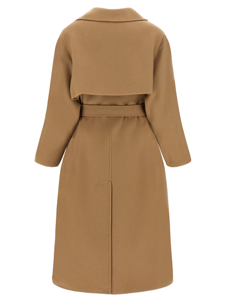 Weekend Max Mara Industrious Dressing Gown Coat Trench e Impermeabili - Beige | 8644f0d4d26d91775d9ac0a289b6a6d624983404