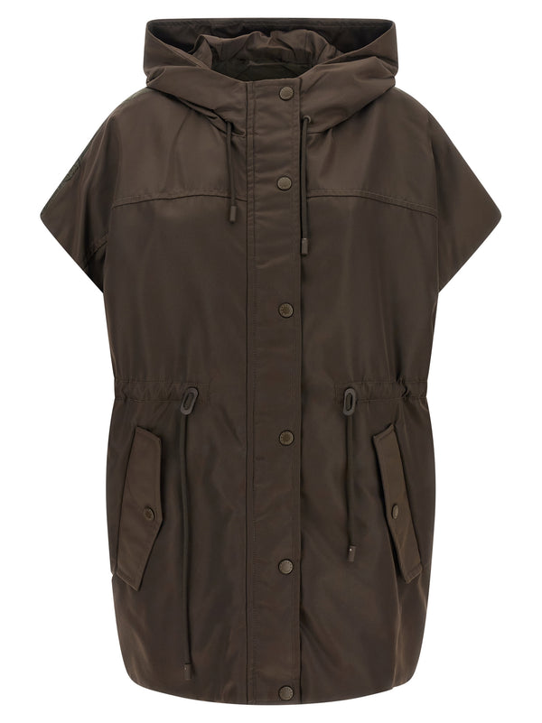 Wkdorgiano Gilet Marrone