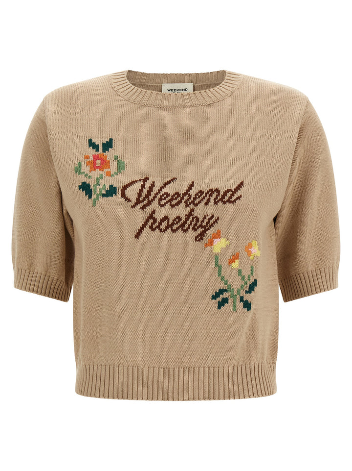 Weekend Max Mara Wkdfiacre Maglioni - Beige | 82abb49b49e81caaf877d235502d0e51adf17618