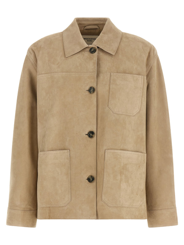 Ghiera Puffer Jackets Beige