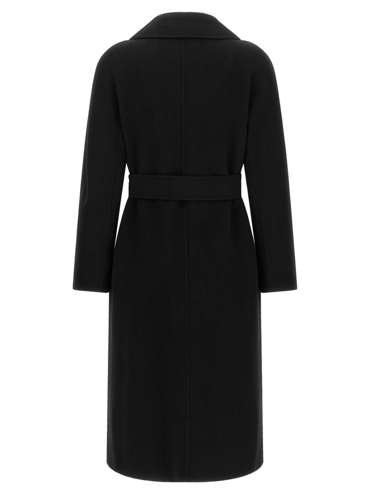 Max Mara Studio Mstcles Trench e Impermeabili - Nero | 233797a99b3f382af9a1838fd3ced564fd241117