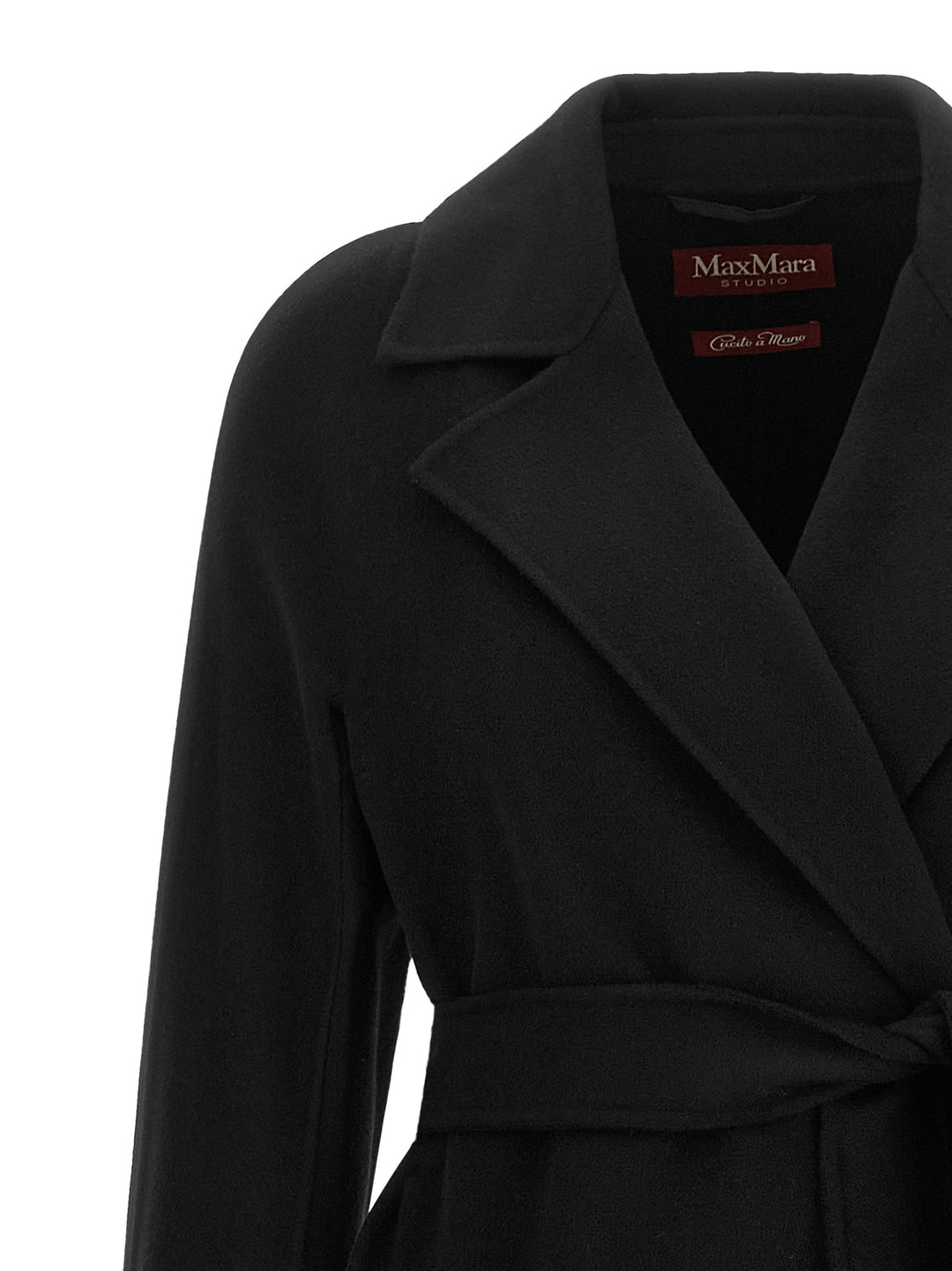 Max Mara Studio Mstcles Trench e Impermeabili - Nero | c5948a81048f037f1942db3196ba0b458e4278a9