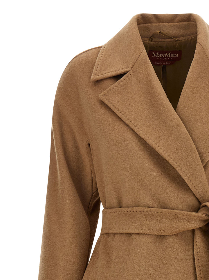 Max Mara Studio Dravenna Trench e Impermeabili - Beige | 8413a70c0ea49d6e1127806ec7be8bb60f4d9deb