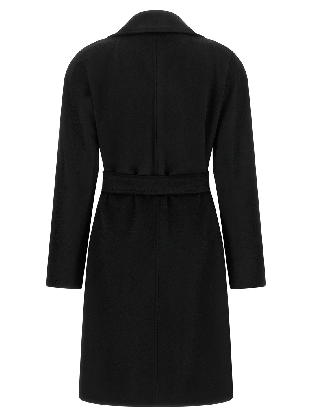 Max Mara Studio Dravenna Trench e Impermeabili - Nero | 13fe233fb0d582f62907c0ac2ba9330b26a4238f