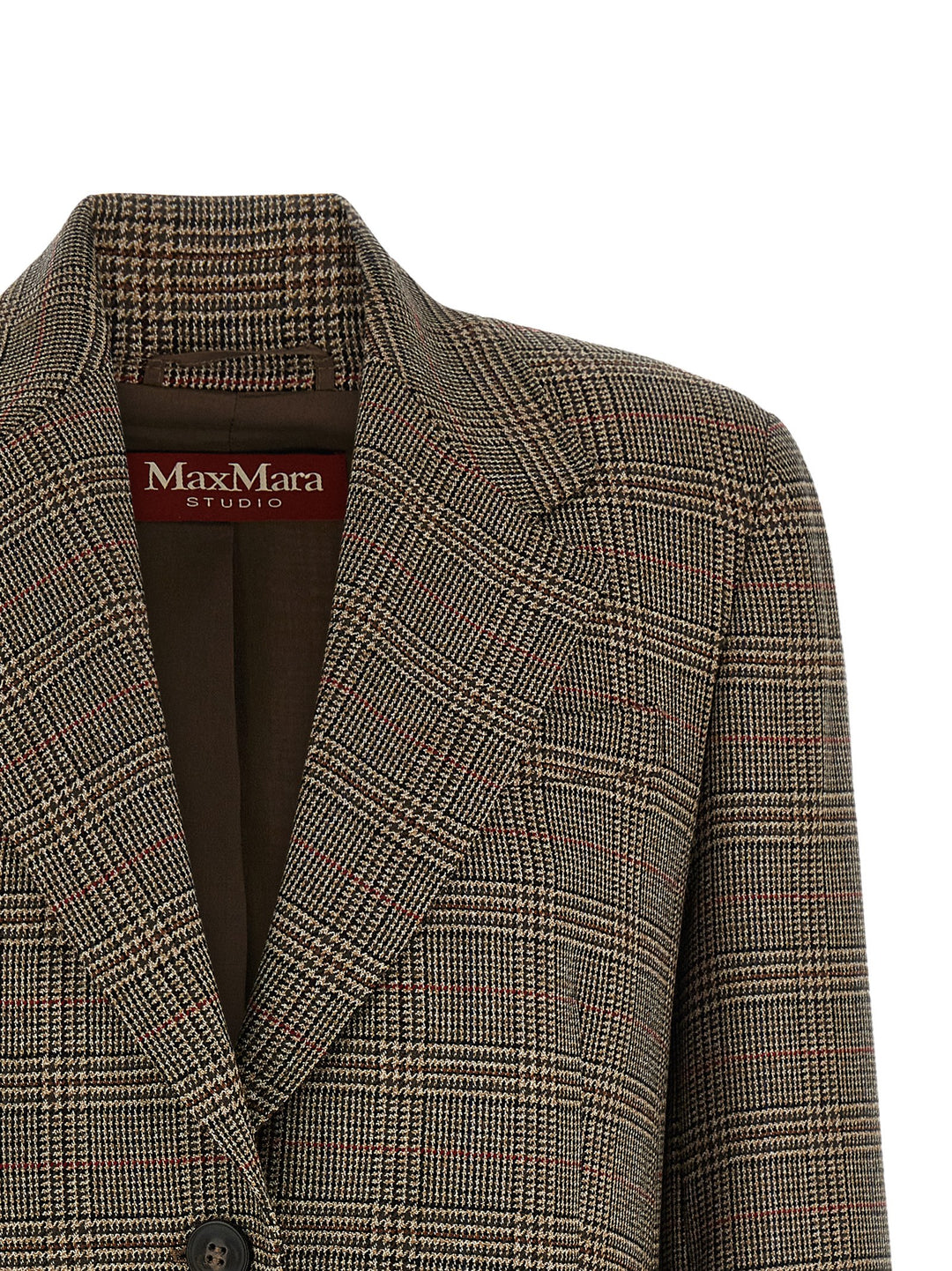 Max Mara Studio Mstalca BlazerS - Marrone | 64978165088ba8e5bbadc8a688b3bc95672dce3b