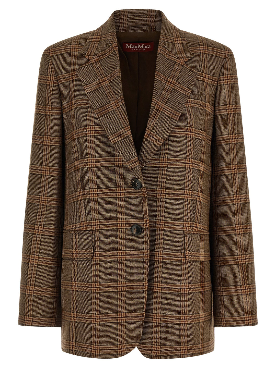 Max Mara Studio Mstalca BlazerS - Marrone | 3d2a0c56108638346544b018c03bb49ae3916a56