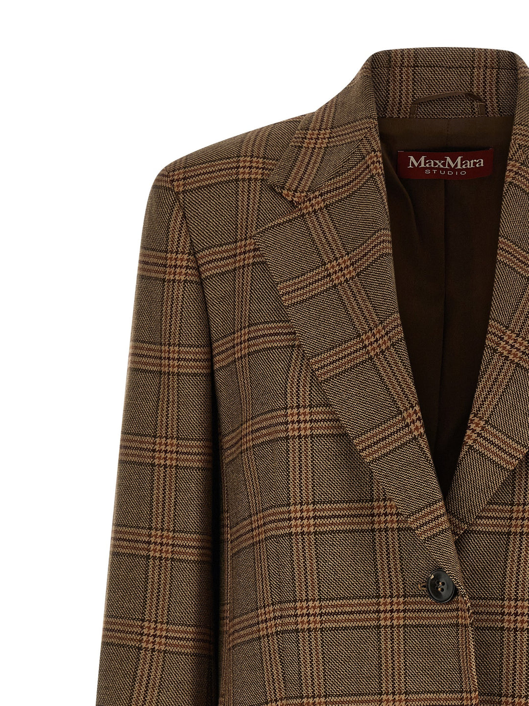 Max Mara Studio Mstalca BlazerS - Marrone | 0698673ac7a1be25c3edefed0d6d607e479aea78