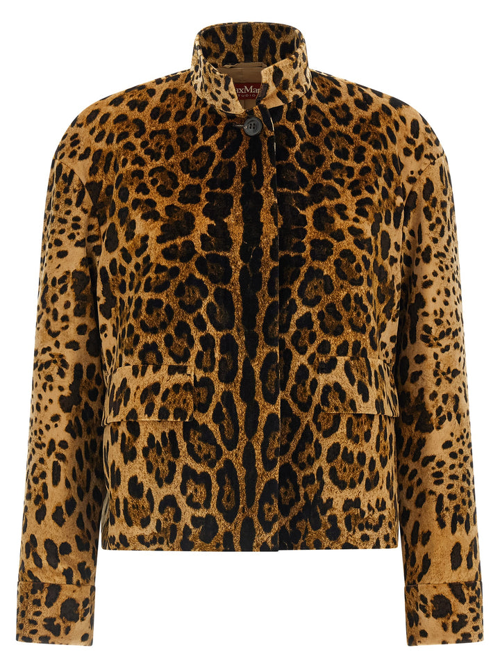 Max Mara Studio Mstedro Puffer Jackets - Marrone | 29b506b16f1326ffa38ac07083e7d2791b04753f