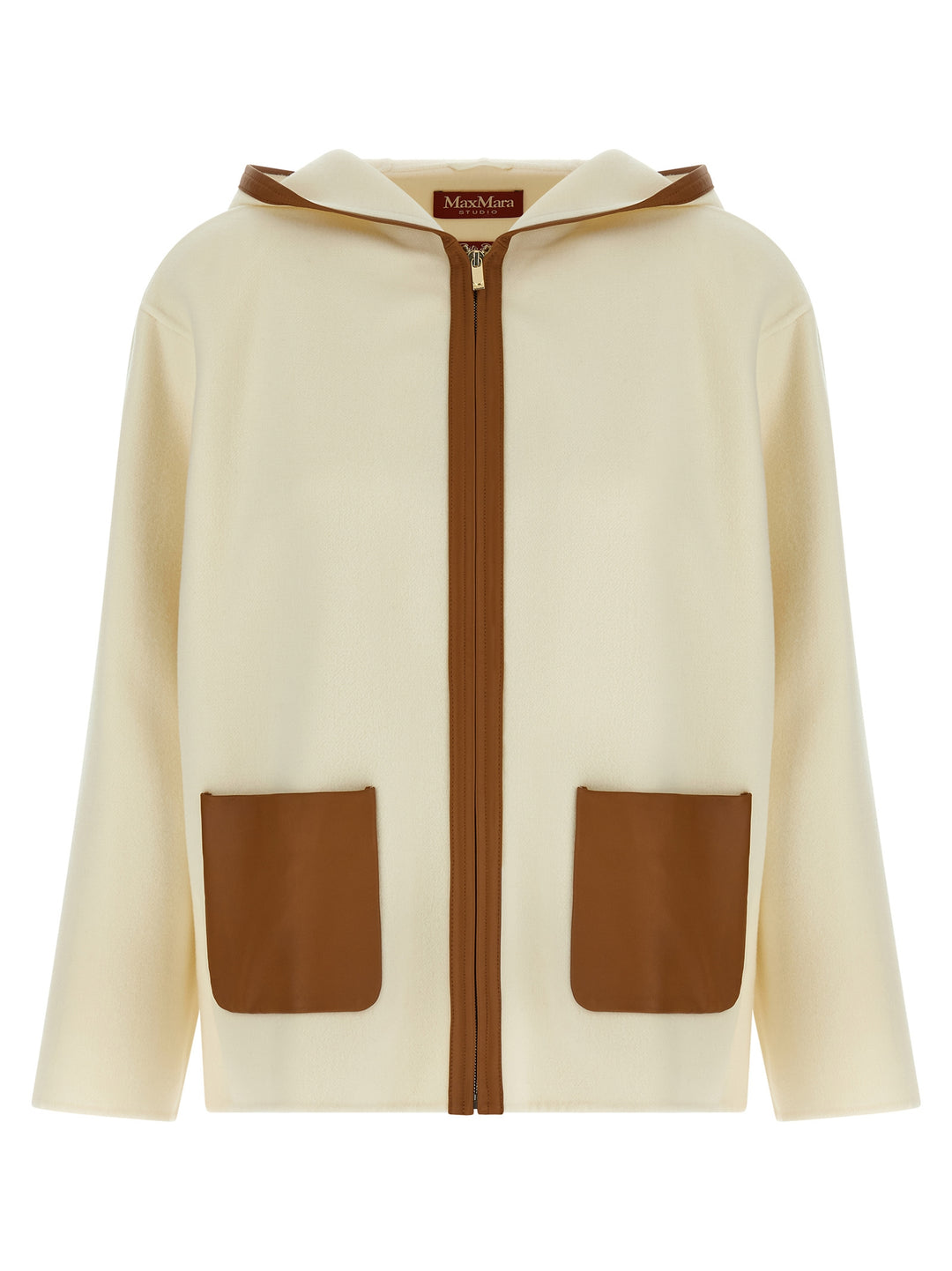 Max Mara Studio Mstcomica Trench e Impermeabili - Bianco | 544f8e30ed681e95cce4075c82709013b2a4ec49