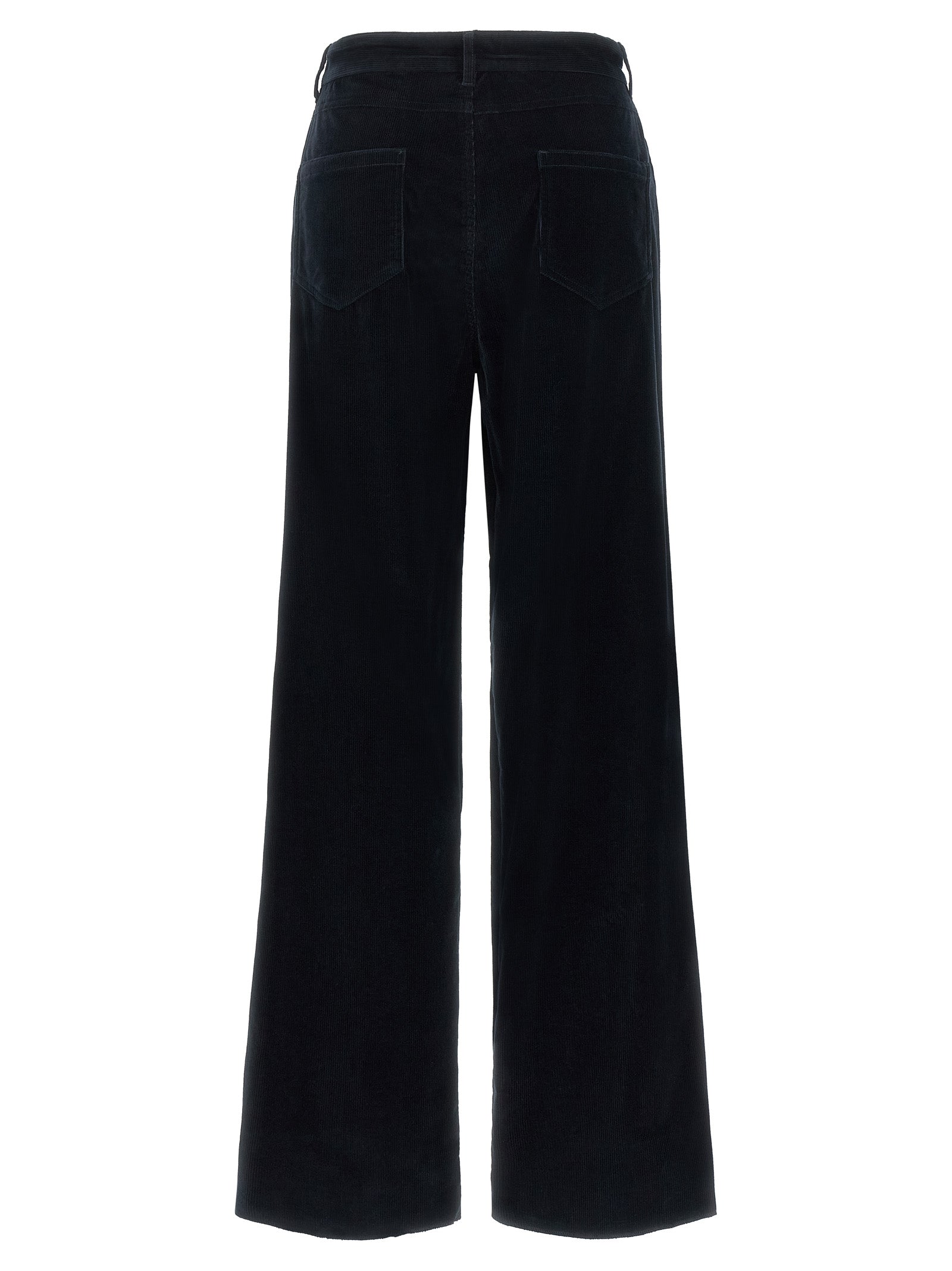 Max Mara Studio Fragola Pantaloni - Blu | 9aceeb1210584cbe7c4fa797b71820c212ead463