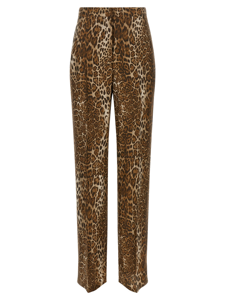 Max Mara Studio Mstromana Pantaloni - Marrone | b22fb2a4ec7c278bb8fd0d772b50e7eae3caf883