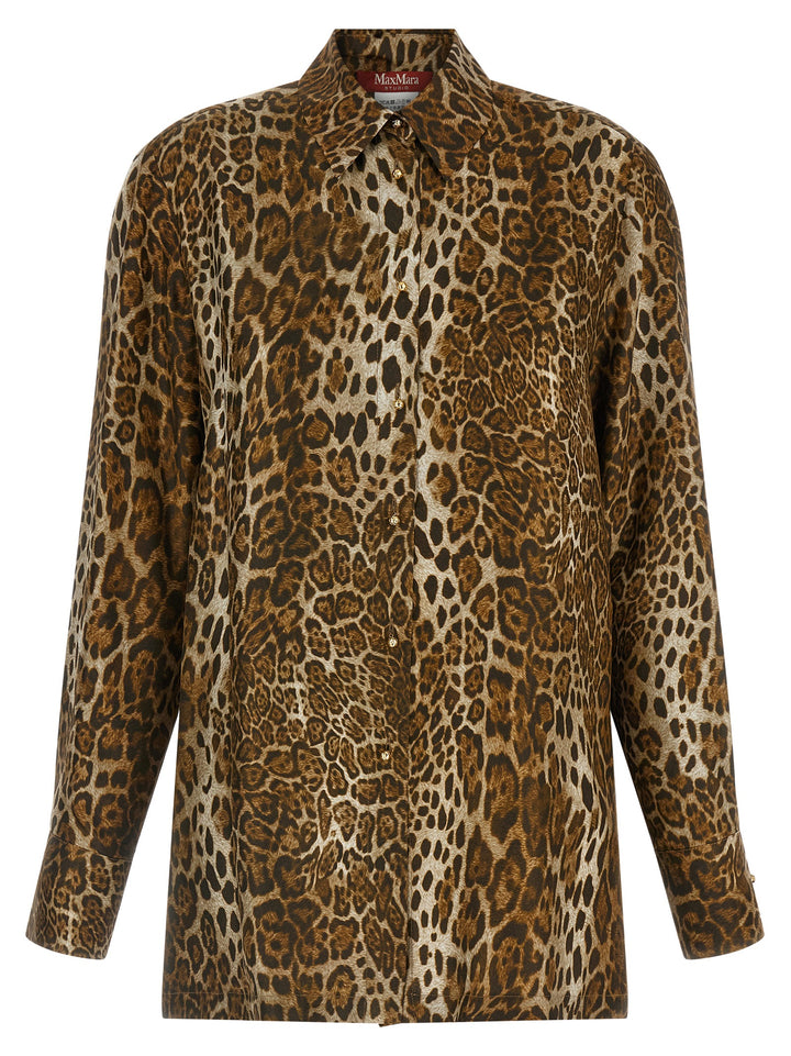 Max Mara Studio Mstaffari Camicie - Marrone | 4124ead43c11e200accc6fbc46804a20fbcb2ce0