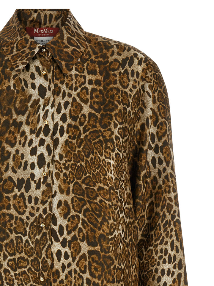 Max Mara Studio Mstaffari Camicie - Marrone | a9d146f9a72c3e1adc2004384b6c1016f135315a