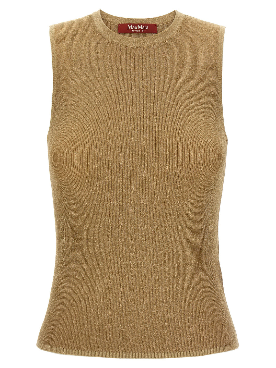 Max Mara Studio Mstsante Top - Oro | 552095a0fe06a07f861ce379a191b15830081078