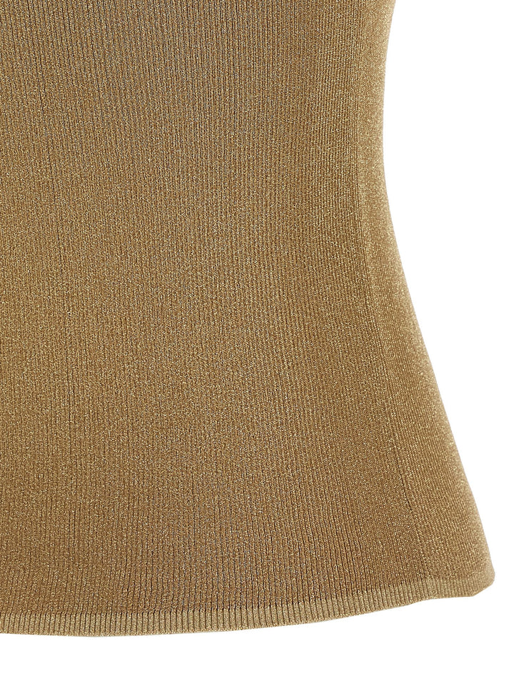 Max Mara Studio Mstsante Top - Oro | 0ec3c4d2475280d22adba3c685827ccfa7bc8fd3