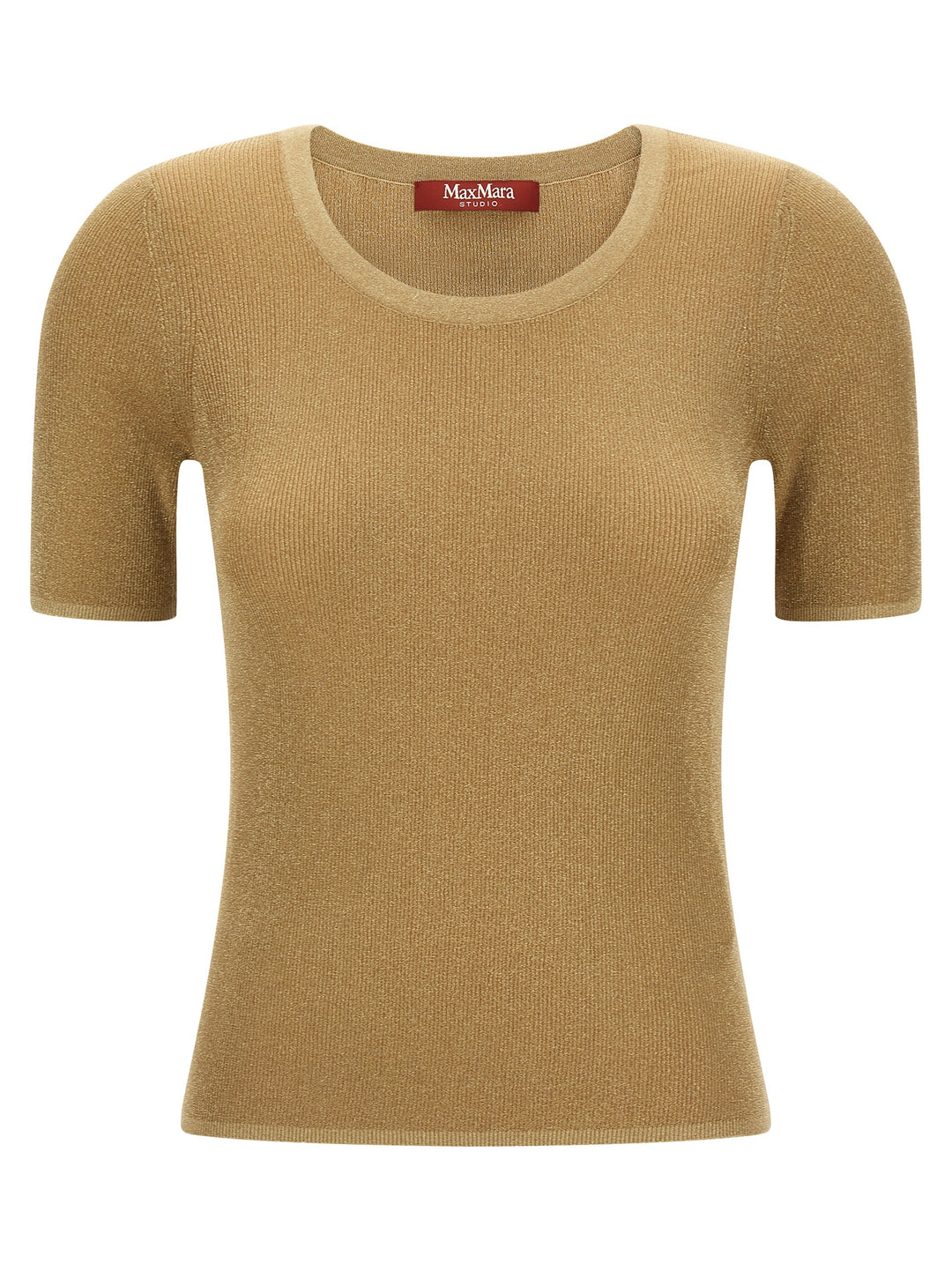 Max Mara Studio Mstsequoia T shirt - Oro | 091864a6f3a8f36fb59b17a0bd567c867247ea20