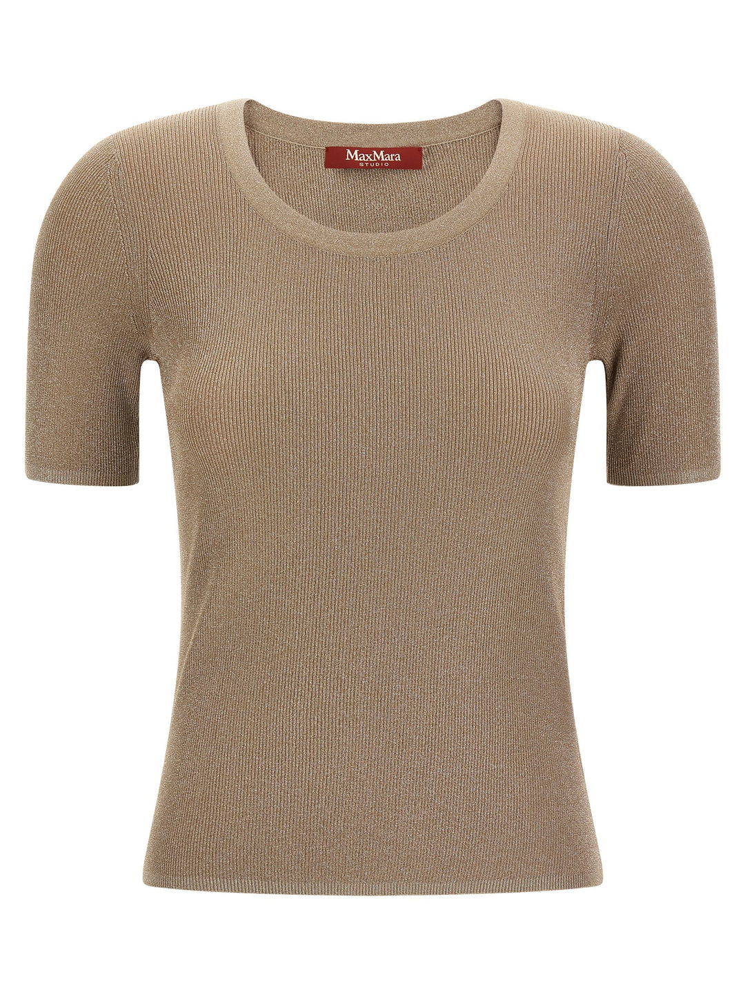 Max Mara Studio Mstsequoia T shirt - Beige | 5a0c0f08a60775ac090f9fc99b4f6b71cd020aa5