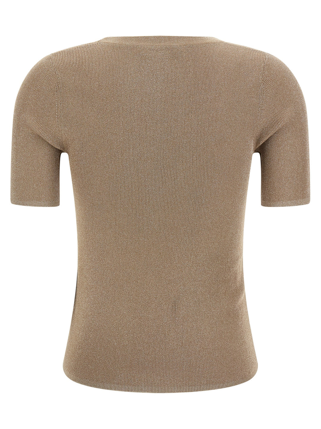 Max Mara Studio Mstsequoia T shirt - Beige | 3ab8cdcae93e933b5de9bdd1616f8fbcbb685a44