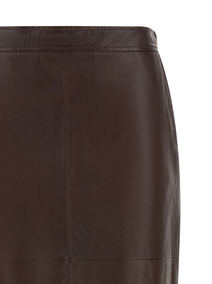Max Mara Studio Msttimore Gonne - Marrone | 3db3fa7fd7e4d30a101ed4333fd0afe944d35b54
