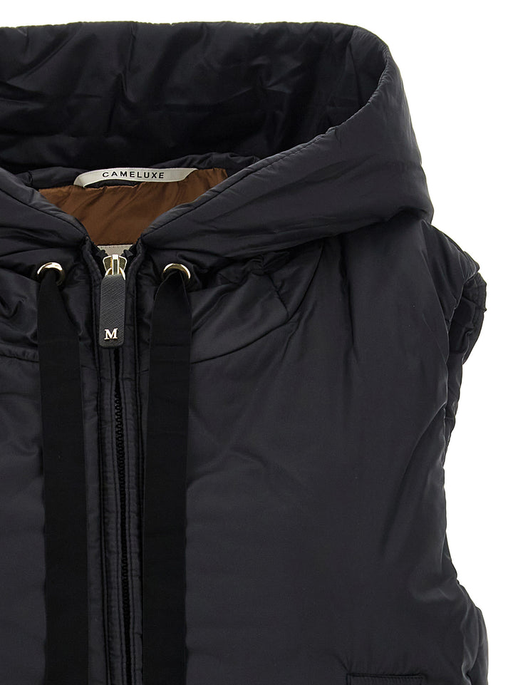 Max Mara The Cube Greengo Gilet - Nero | 59ec42ee487ed9483ef5fccc29ab4600dfaad1f9