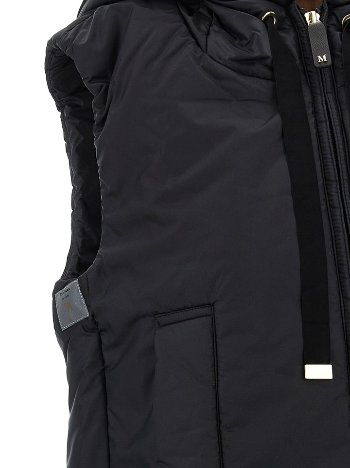 Max Mara The Cube Greengo Gilet - Nero | 89984b02401424d001bbbb142ad0892cca461543