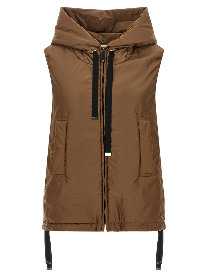 Max Mara The Cube Greengo Gilet - Marrone | 8366655942b9c1aec3fc7342bda3438f5b5e28d6