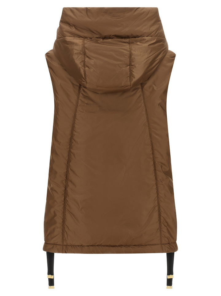 Max Mara The Cube Greengo Gilet - Marrone | 4a6e5620328f745335857f149dbe1f8576997383
