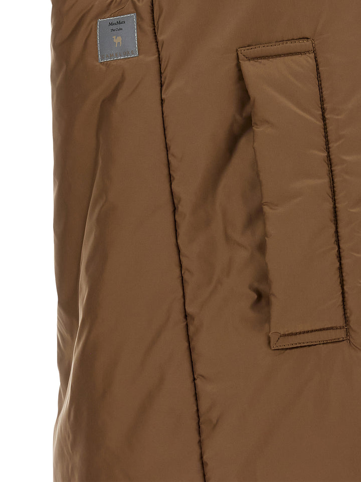Max Mara The Cube Greengo Gilet - Marrone | ad567a42307206abe6977a030e961a418c53f75b