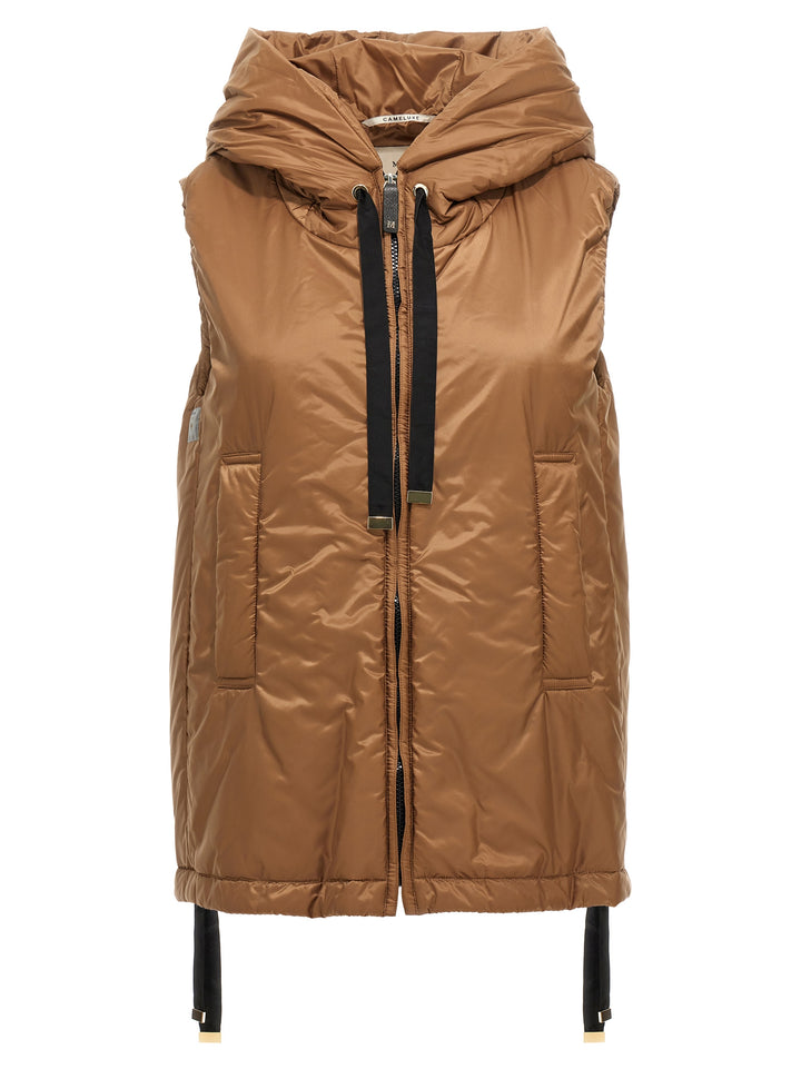 Max Mara The Cube Greengo Gilet - Marrone | b2e32d1ca1ef35cfd17420f0bd40f7a949ac203f