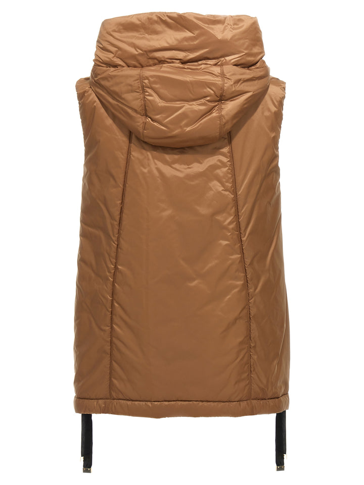 Max Mara The Cube Greengo Gilet - Marrone | 518de30095ca9250bedfdfdd901fee143efb2eb5