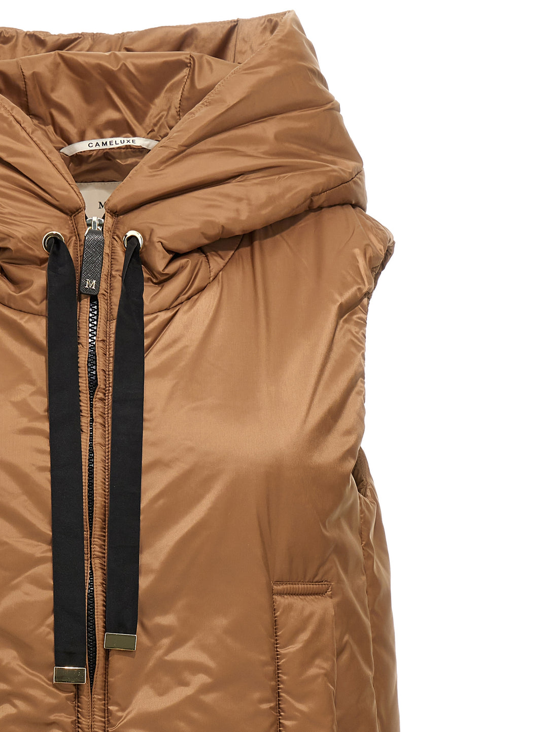 Max Mara The Cube Greengo Gilet - Marrone | b5d8e3a457d22a3e782a253e786a8ea381978b5d